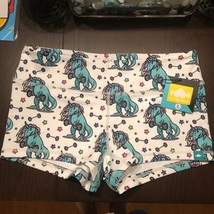 Unirex booty shorts